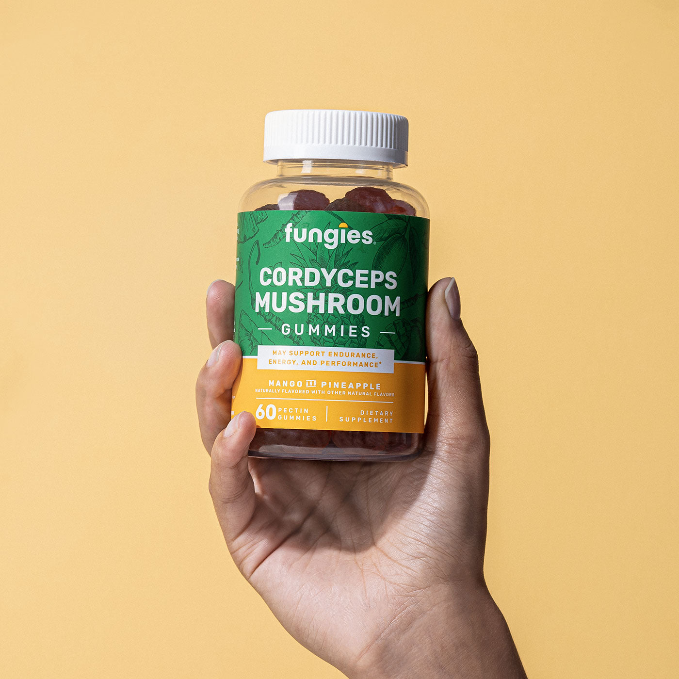 As an adaptogen, Cordyceps may support energy, endurance, and athletic performance.*