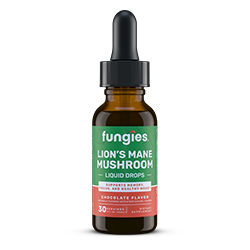 Chocolate lion's mane tincture liquid drops